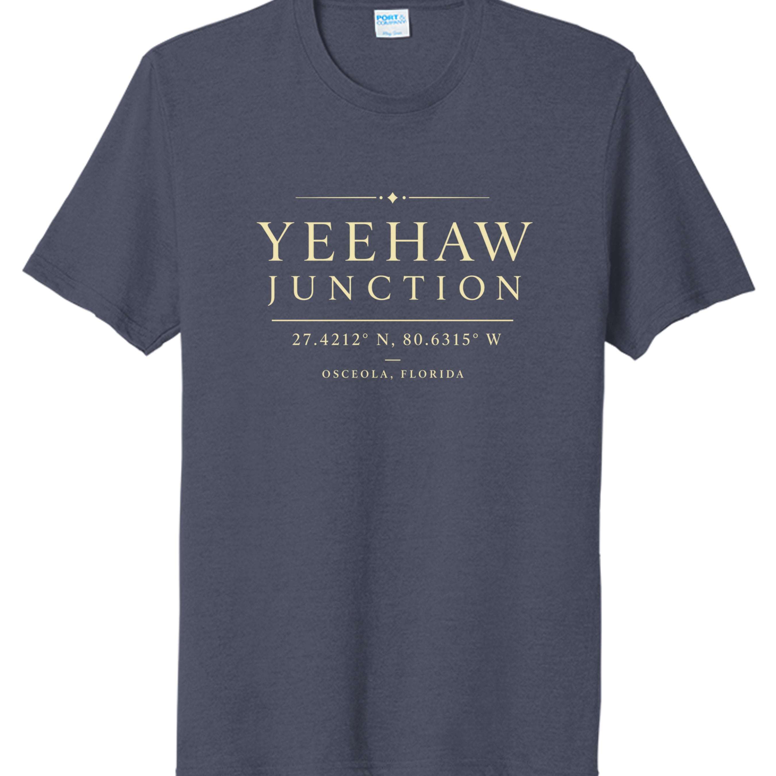 Team Navy Heather - PC330 - FRONT