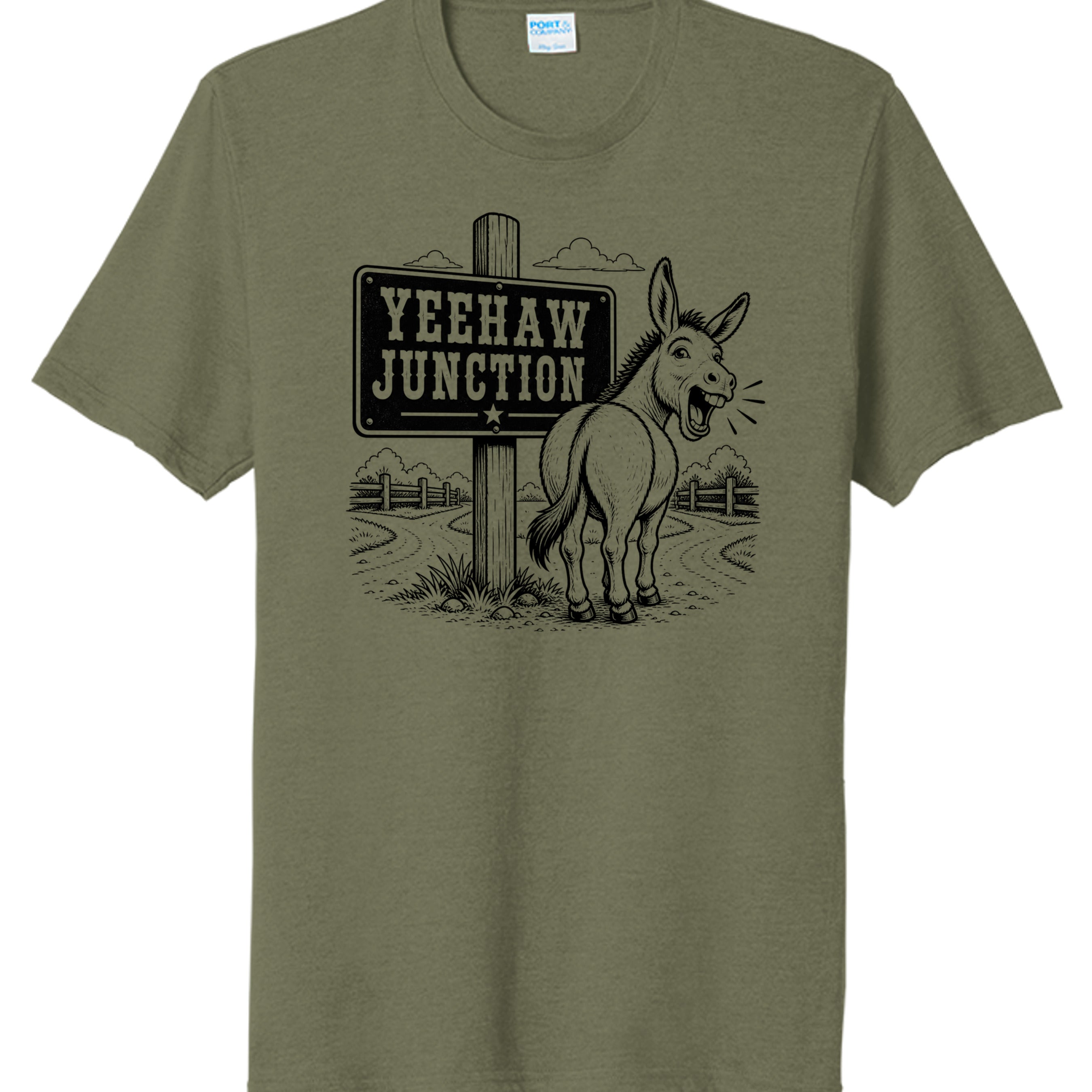 Military Green Heather - PC330 - FRONT