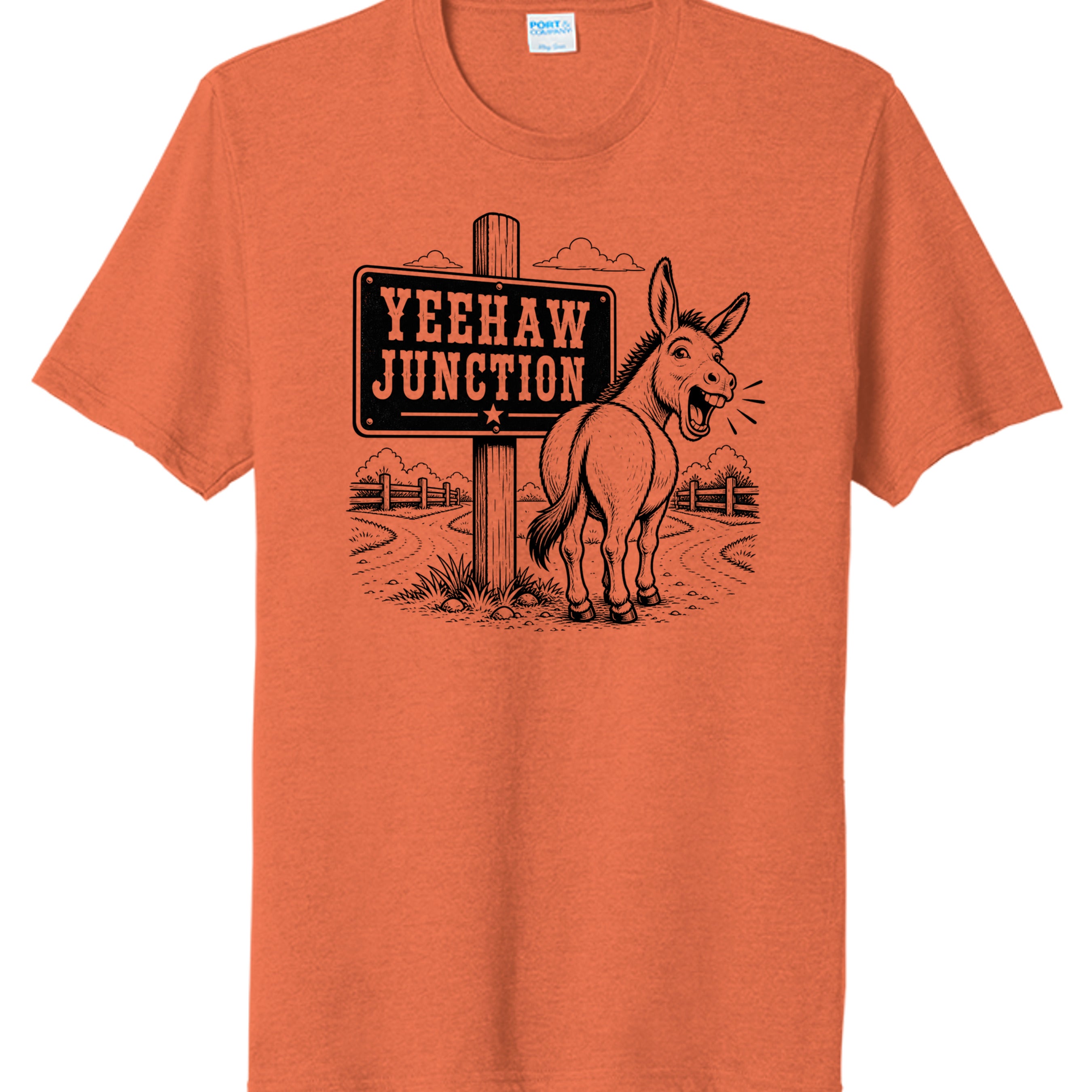 Deep Orange Heather - PC330 - FRONT