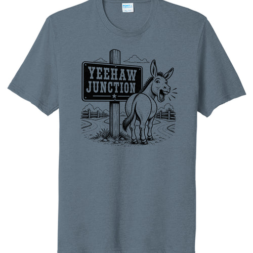 Steel Blue Heather - PC330 - FRONT