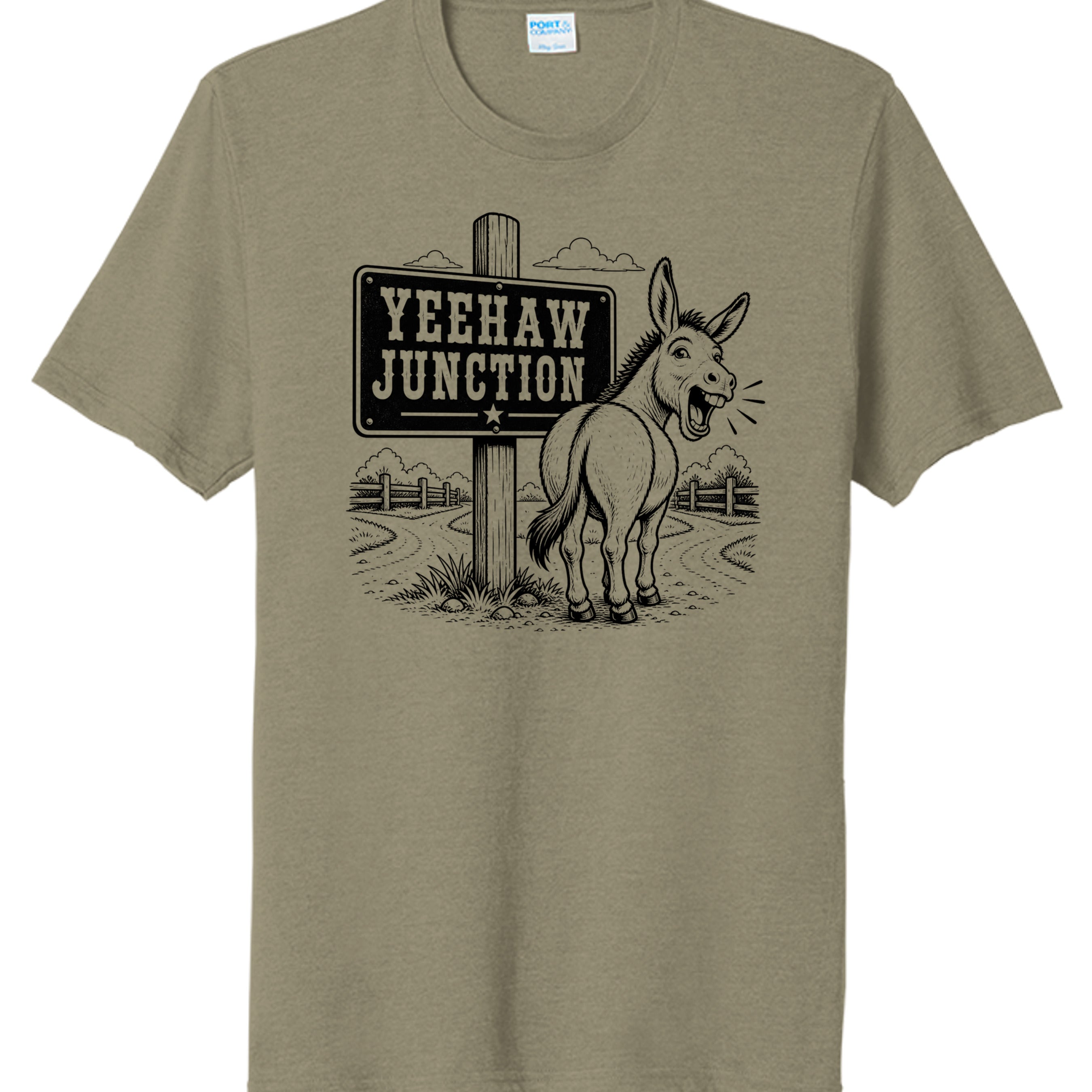 Coyote Brown Heather - PC330 - FRONT