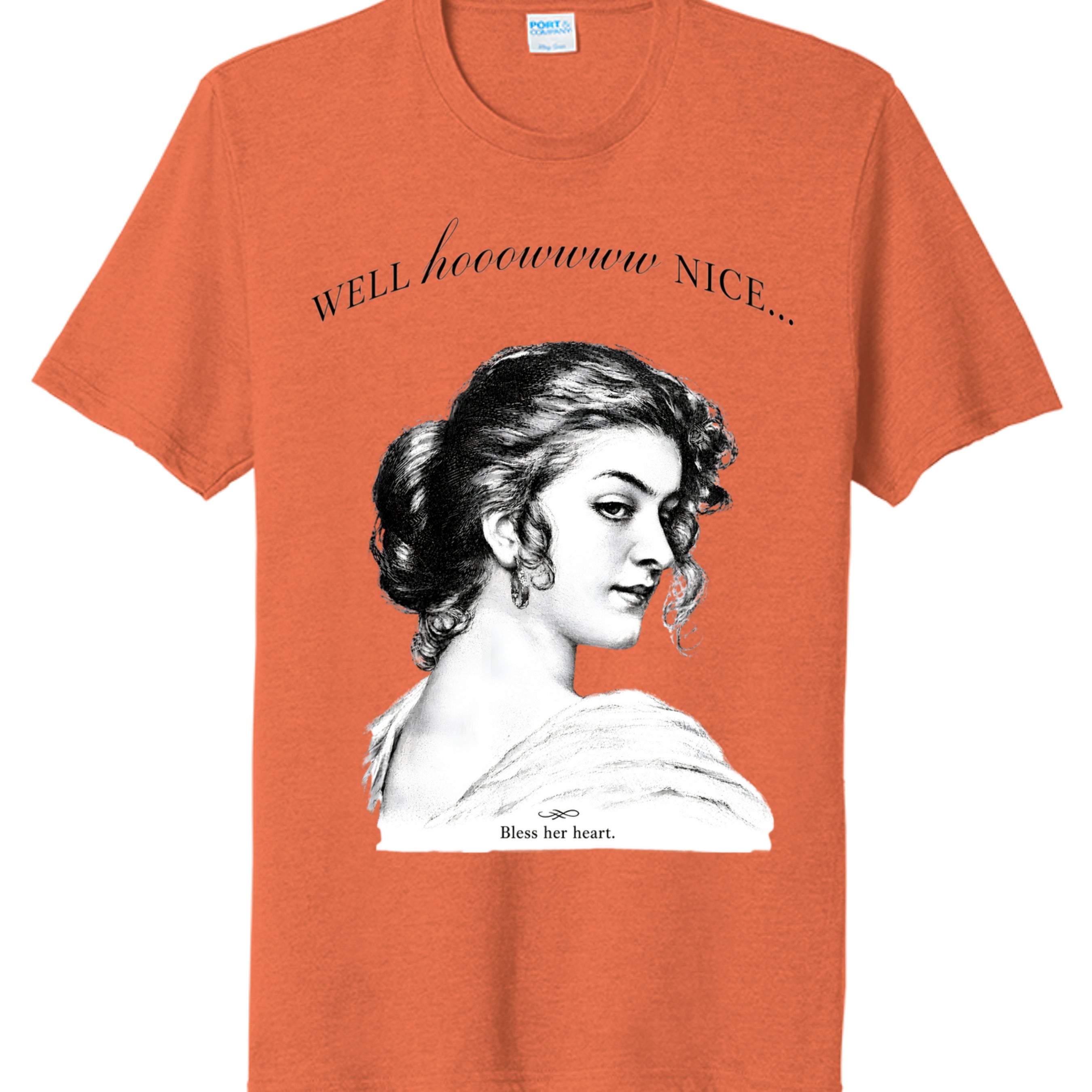 Deep Orange Heather - PC330 - FRONT